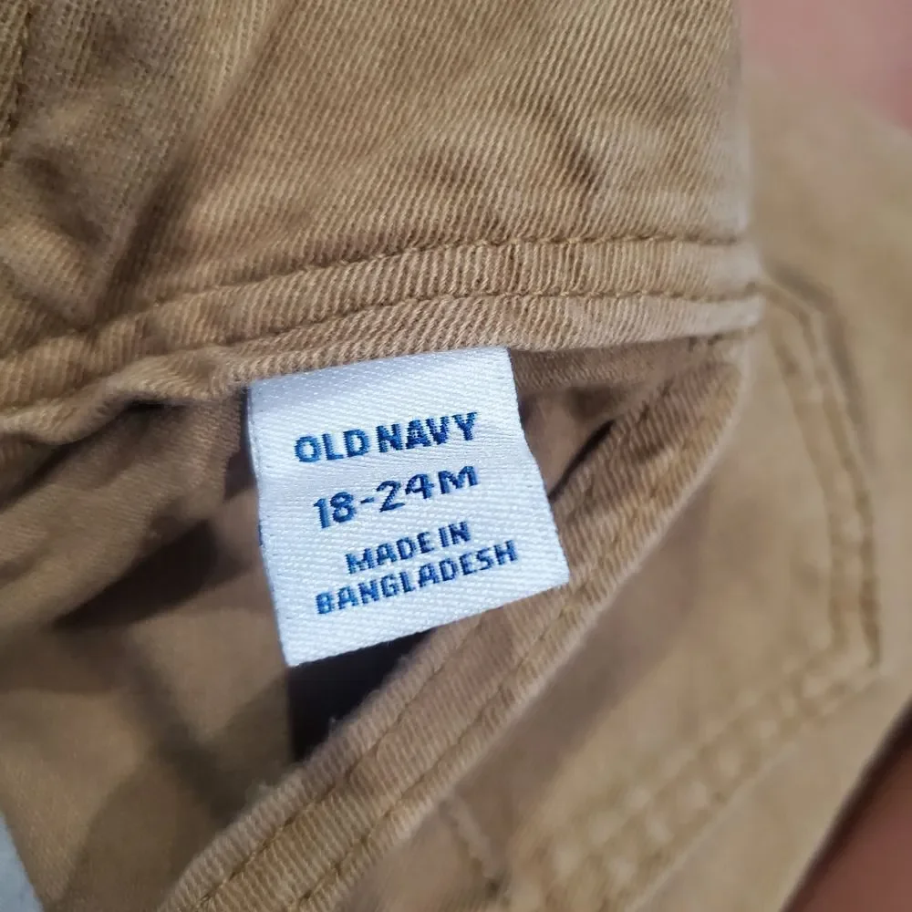 Baby Old Navy Overalls Size 18-24M Kids Brown Overalls
